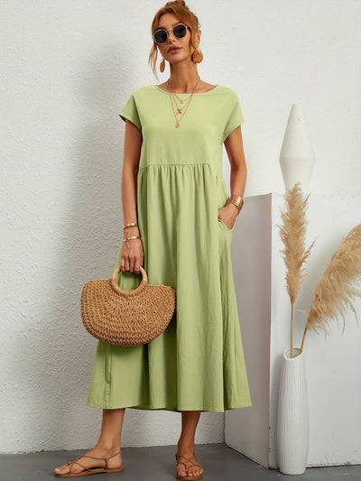 Casual Linen Dress | AIZA