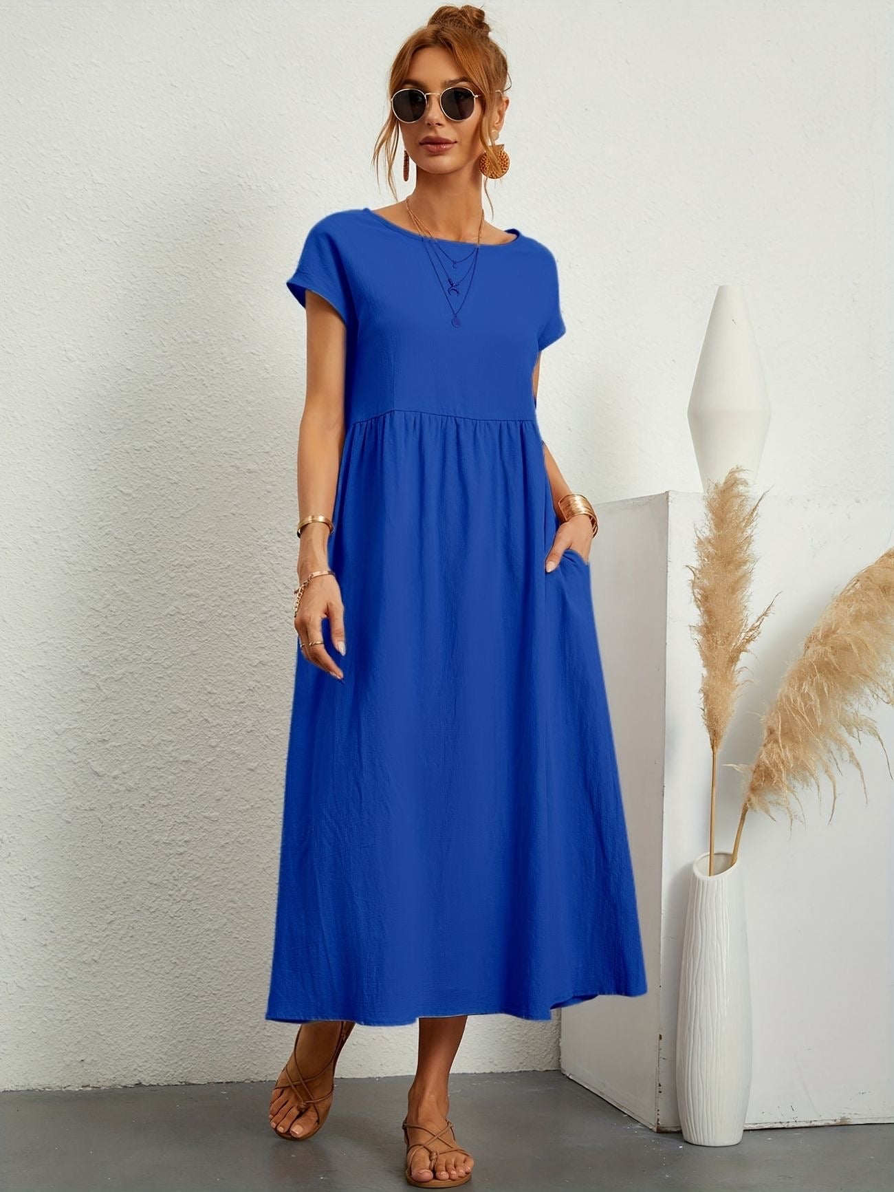 Casual Linen Dress | AIZA