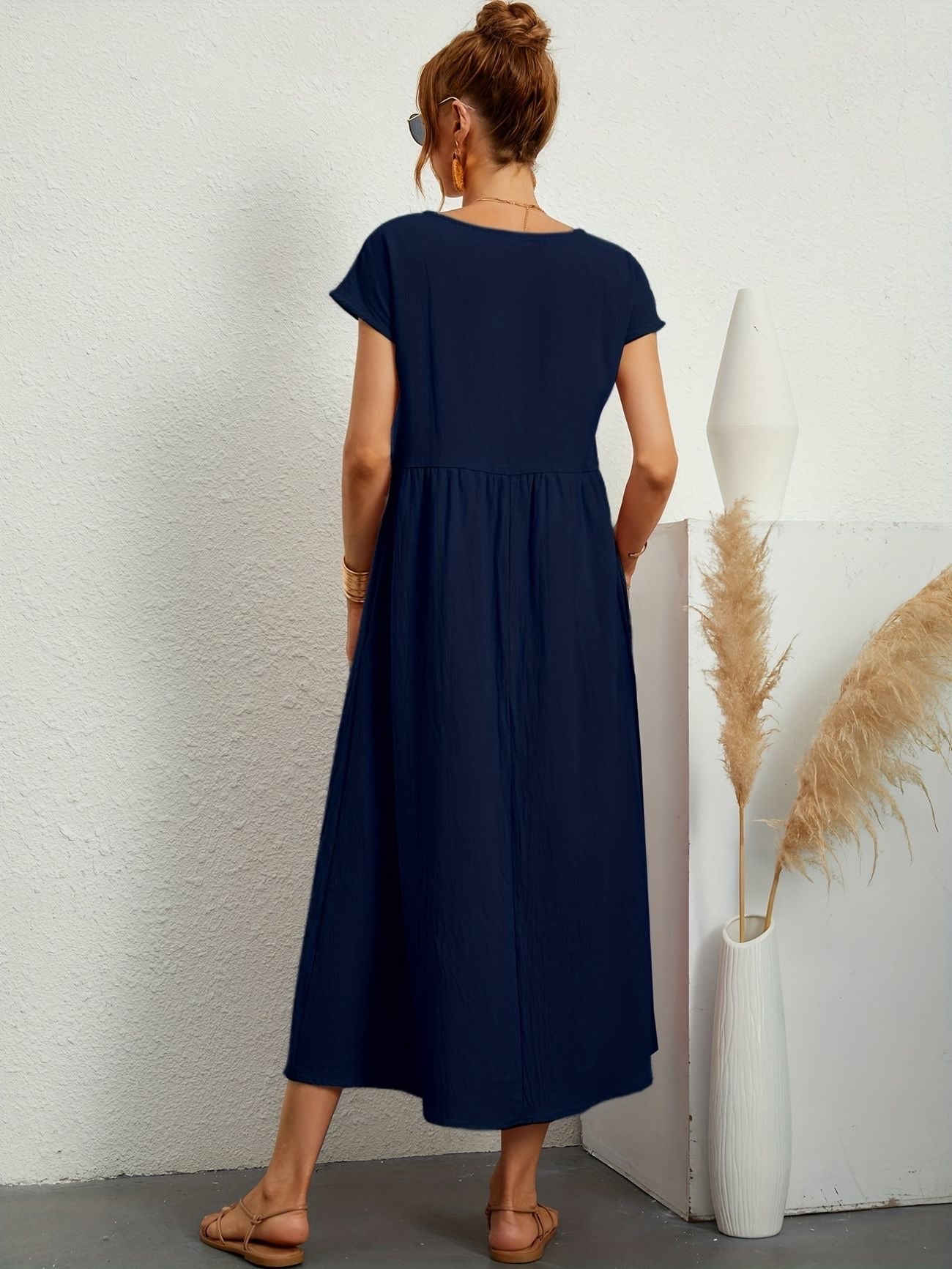 Casual Linen Dress | AIZA