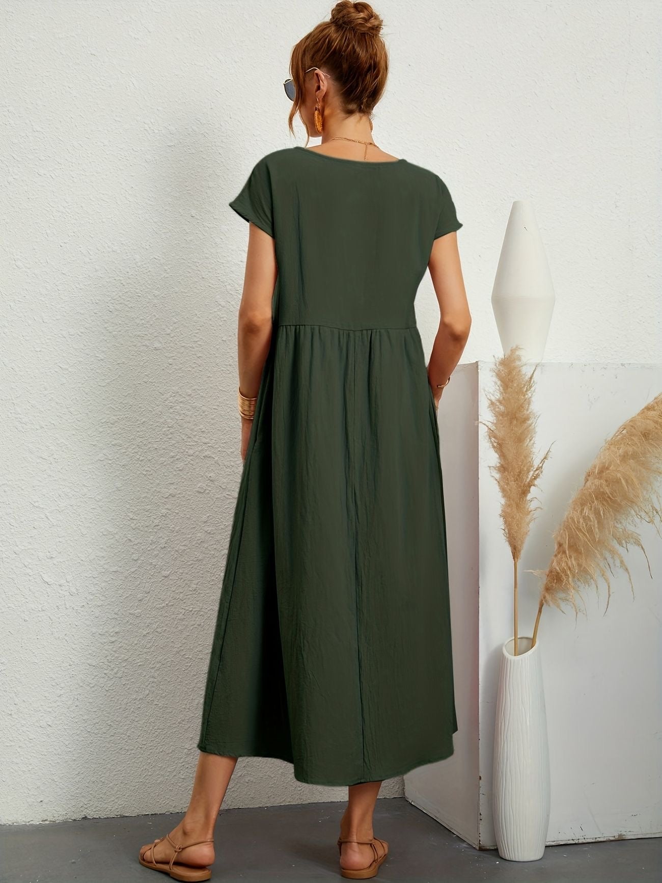 Casual Linen Dress | AIZA