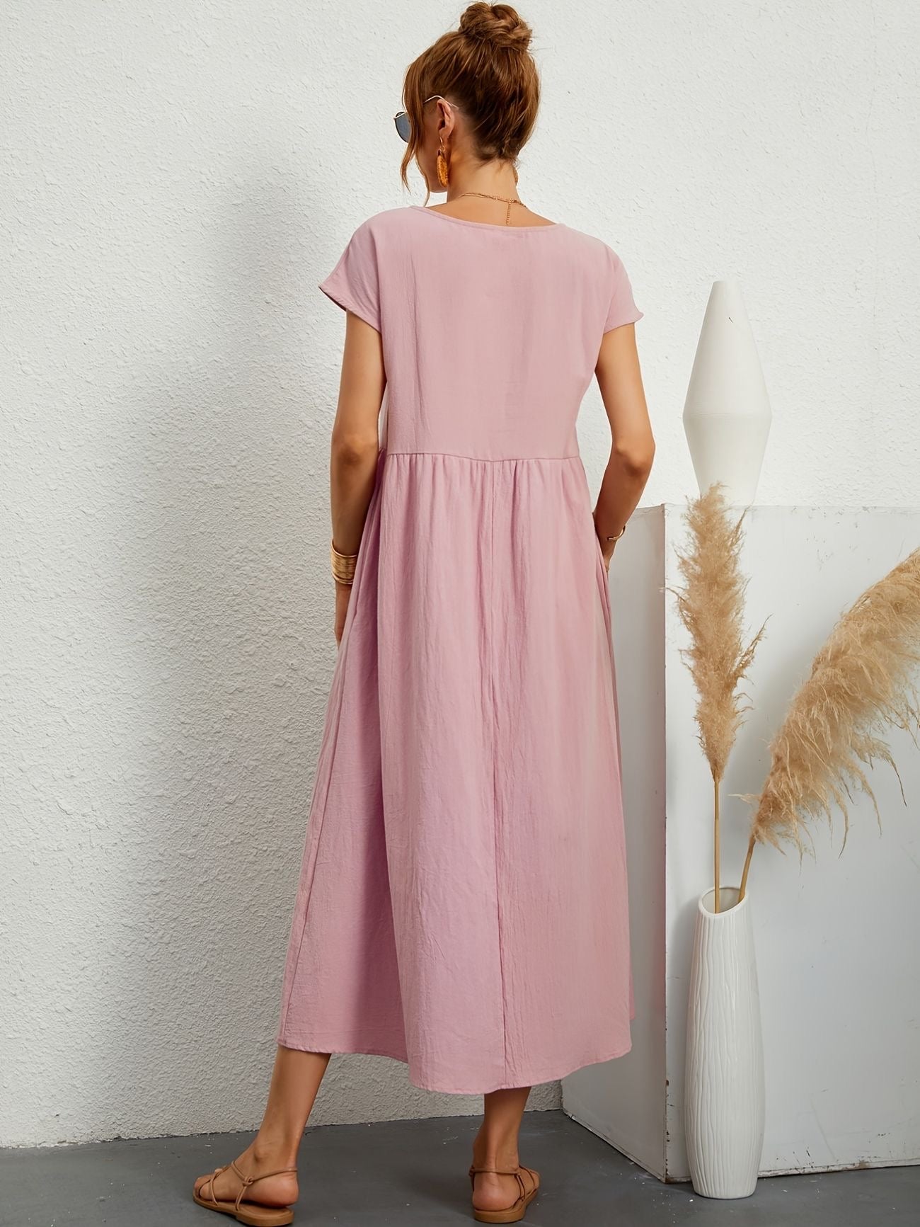 Casual Linen Dress | AIZA
