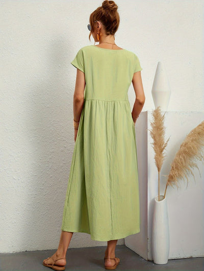 Casual Linen Dress | AIZA