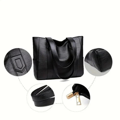 Ava - Leather Shoulder Bag