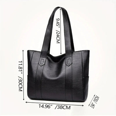 Ava - Leather Shoulder Bag