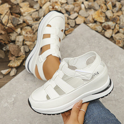 Larkin - Closed Toe Platform Orthopaedic Sandals