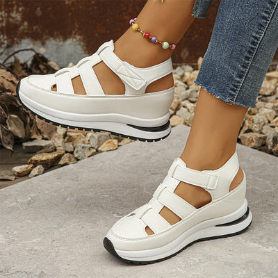 Larkin - Closed Toe Platform Orthopaedic Sandals
