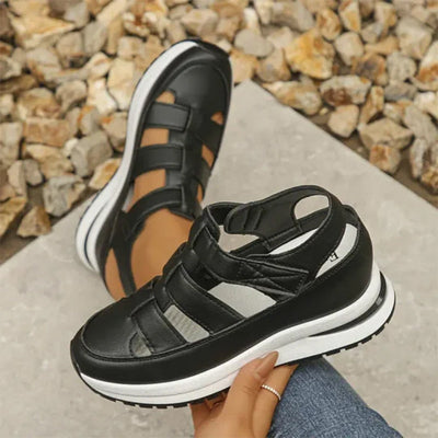 Larkin - Closed Toe Platform Orthopaedic Sandals